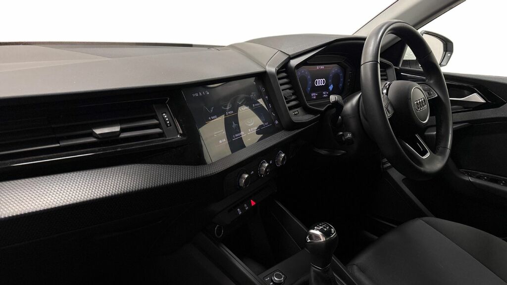 Audi A1 Hatchback RF23EKR White #2