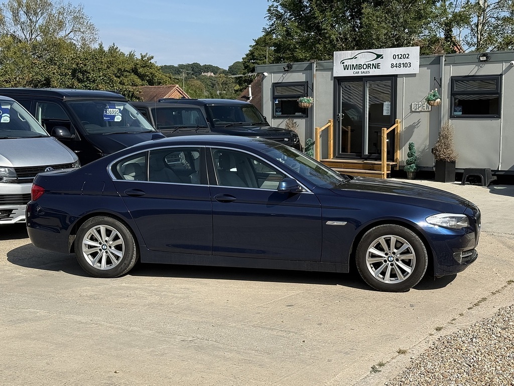 BMW 5 Series 520D Se HG60NHP Blue #3