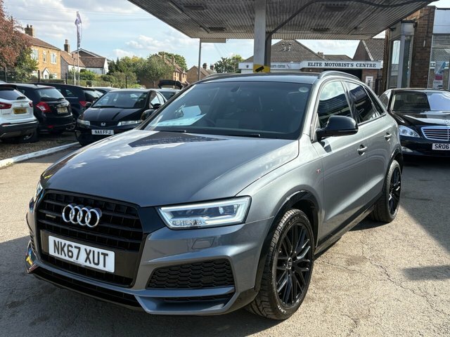 Audi Q3 Tdi Black Edition Suv NK67XUT Grey #3