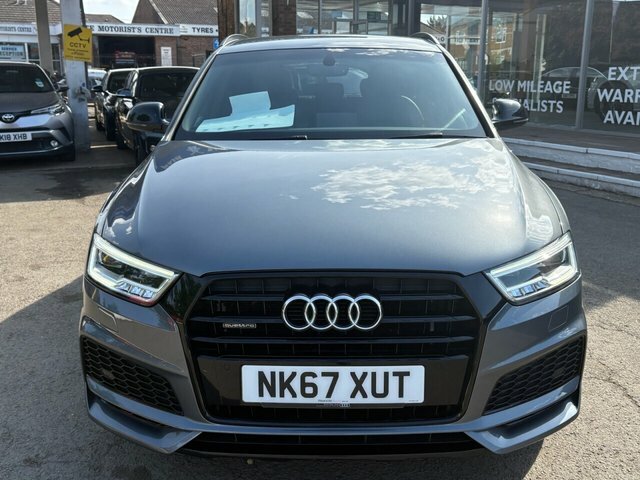 Audi Q3 Tdi Black Edition Suv NK67XUT Grey #2