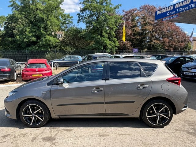 Toyota Auris Vvt-h Design Hatchback SK18EHN Brown #6