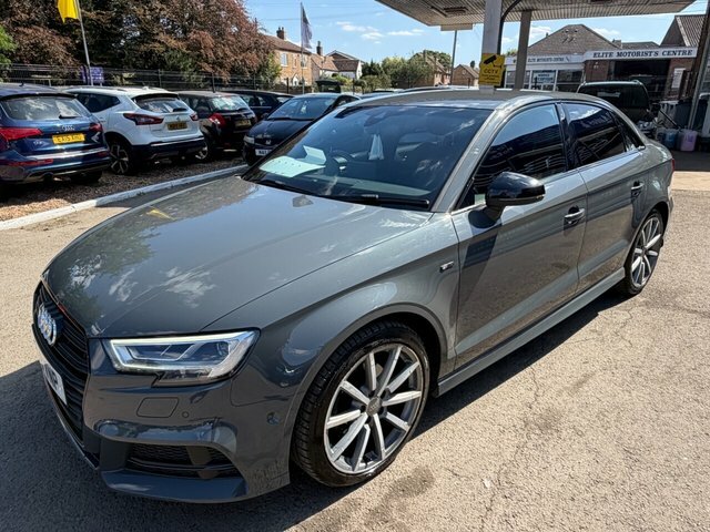 Audi A3 Tdi Black Edition Saloon SL18VNP Grey #2