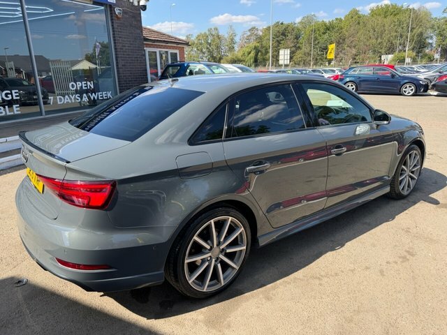 Audi A3 Tdi Black Edition Saloon SL18VNP Grey #4
