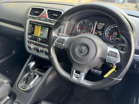 Volkswagen Scirocco 2.0 Tdi Bluemotion White #2