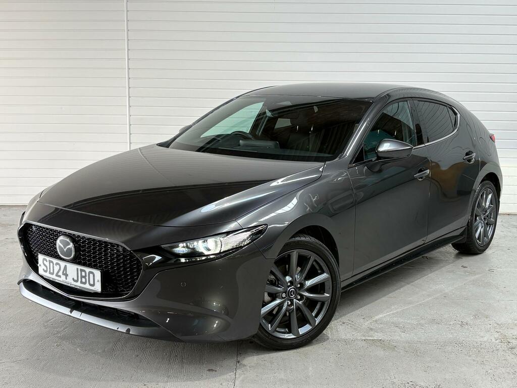 Mazda 3 2.0 E-skyactiv-g Mhev Exclusive-line Hatchback Grey #2