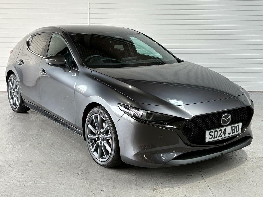 Mazda 3 2.0 E-skyactiv-g Mhev Exclusive-line Hatchback Grey