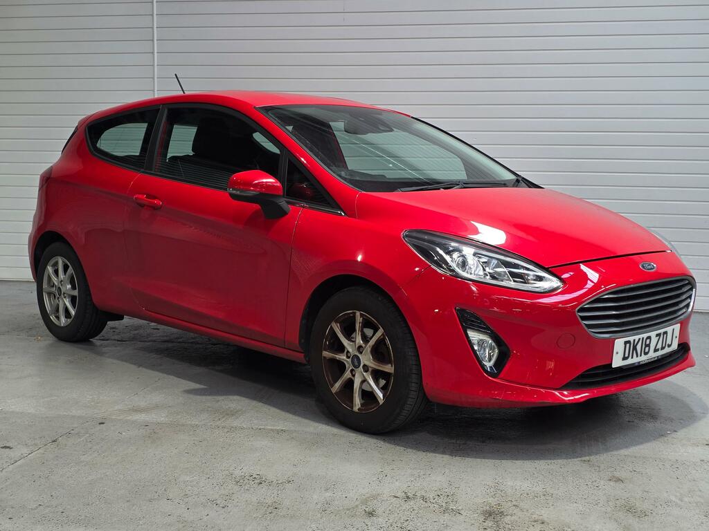 Ford Fiesta 1.1 Ti-vct Zetec Hatchback Euro Red