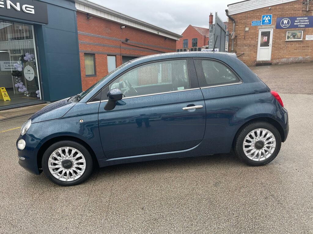 Fiat 500 1.2 Lounge Hatchback Euro 6 Ss Blue #5