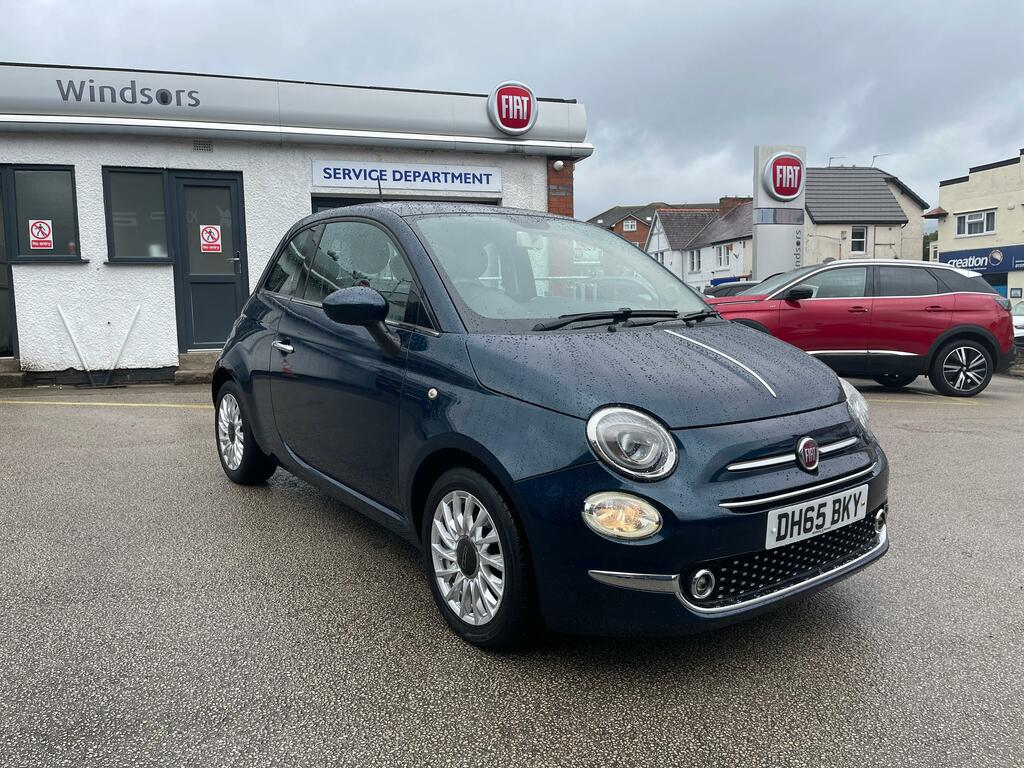 Fiat 500 1.2 Lounge Hatchback Euro 6 Ss Blue #2