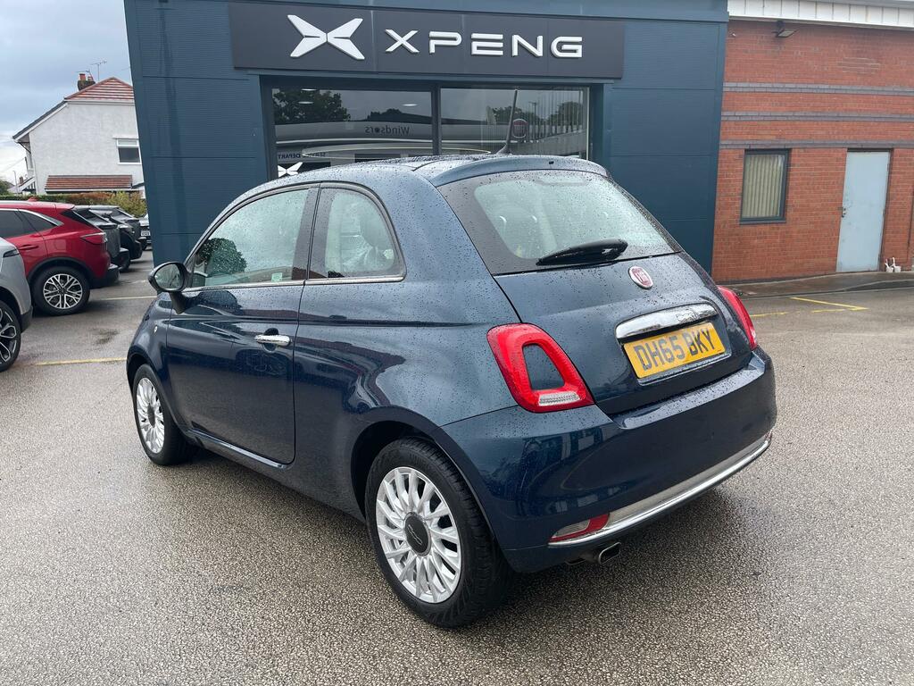 Fiat 500 1.2 Lounge Hatchback Euro 6 Ss Blue #6