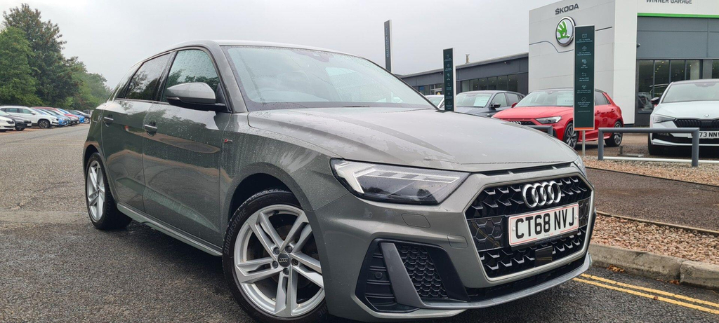 Audi A1 1.0 Tfsi 30 S Line Sportback S Tronic Euro 6 Ss Grey