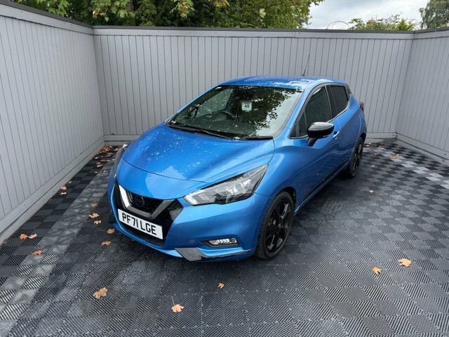 Nissan Micra 1.0 Ig-t N-sport Hatchback Euro Blue