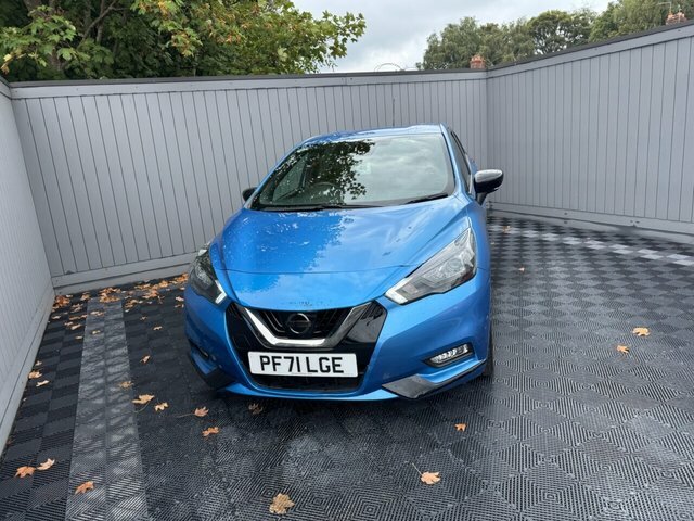 Nissan Micra 1.0 Ig-t N-sport Hatchback Euro Blue #2
