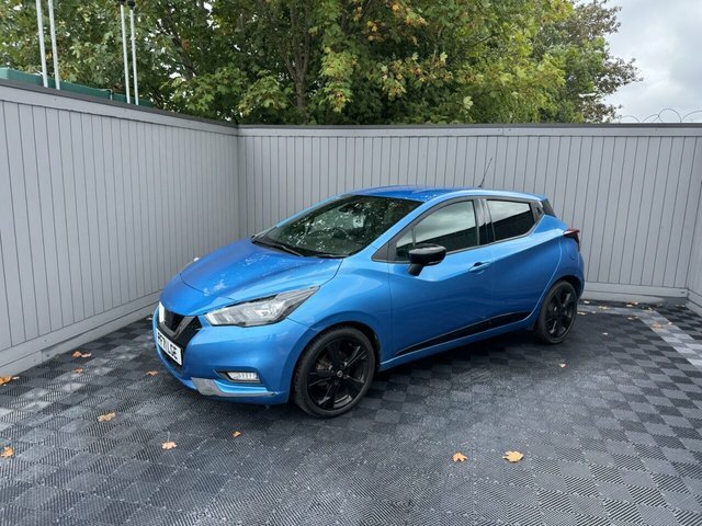 Nissan Micra 1.0 Ig-t N-sport Hatchback Euro Blue #3