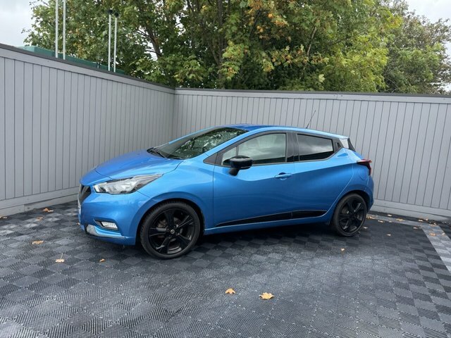 Nissan Micra 1.0 Ig-t N-sport Hatchback Euro Blue #4