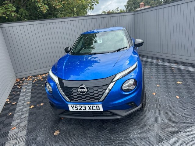 Nissan Juke 1.6 N-connecta Suv Hybrid Euro 6 Blue #2