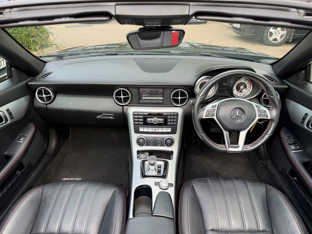Mercedes-Benz SLK 2.0 Slk200 Amg Sport G-tronic Euro 6 Ss Black #2
