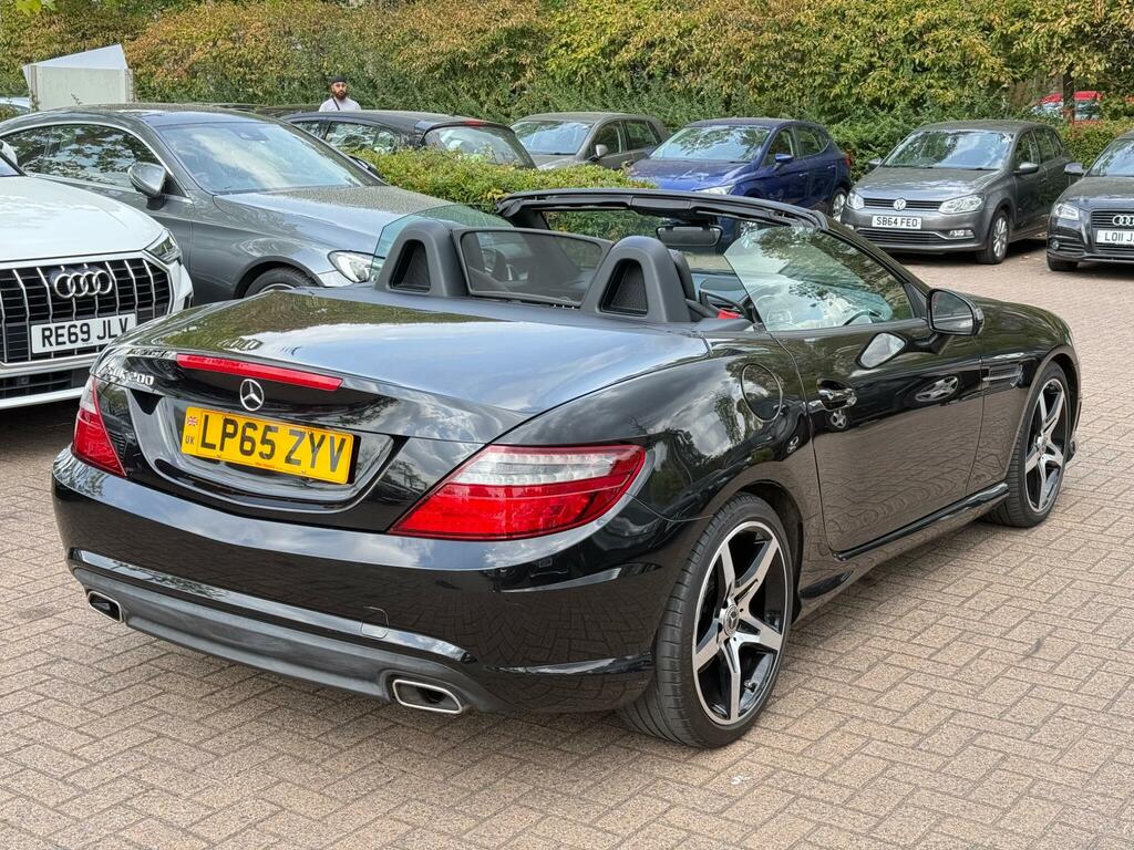 Mercedes-Benz SLK 2.0 Slk200 Amg Sport G-tronic Euro 6 Ss Black #4