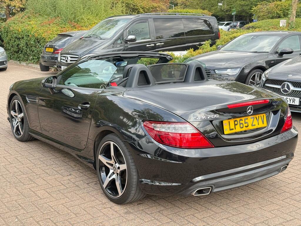 Mercedes-Benz SLK 2.0 Slk200 Amg Sport G-tronic Euro 6 Ss Black #6