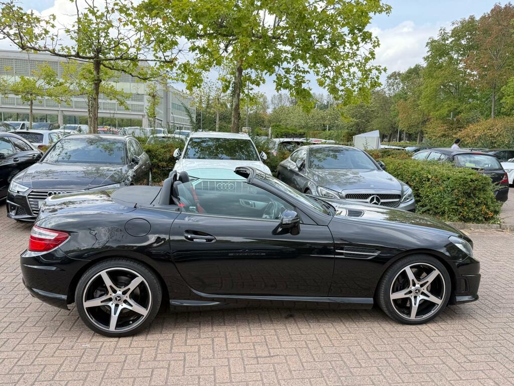 Mercedes-Benz SLK 2.0 Slk200 Amg Sport G-tronic Euro 6 Ss Black #3