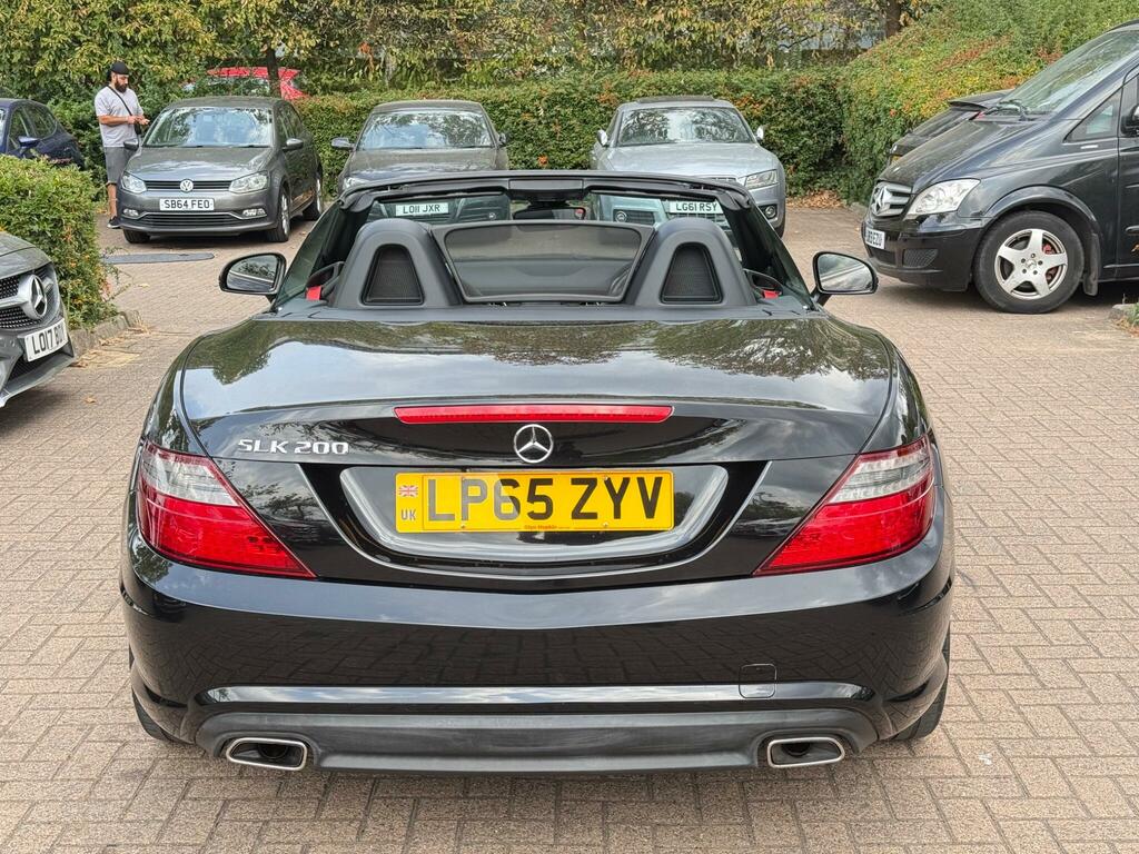 Mercedes-Benz SLK 2.0 Slk200 Amg Sport G-tronic Euro 6 Ss Black #5