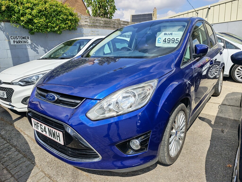 Ford C-Max Mpv 2.0 Tdci Titanium 2014 HF64NWH Blue