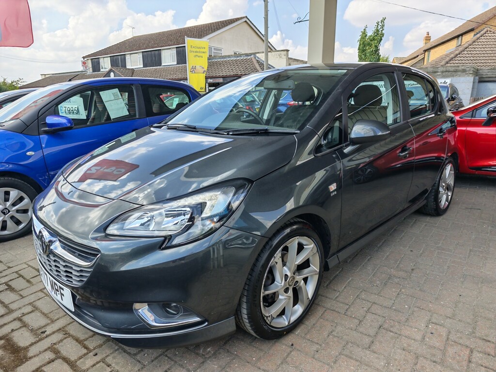 Vauxhall Corsa Hatchback 1.4 I Ecoflex Sri VX Line 2017 DT17MPF Grey