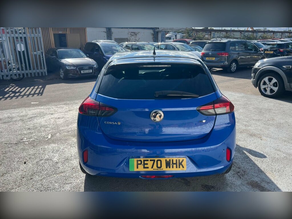 Vauxhall Corsa-e 50Kwh Elite Nav Hatchback 7.4Kw PE70WHK Blue #3