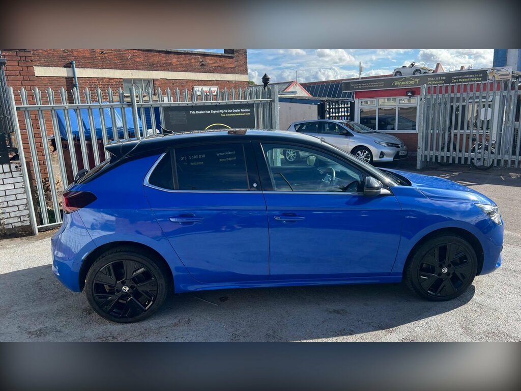 Vauxhall Corsa-e 50Kwh Elite Nav Hatchback 7.4Kw PE70WHK Blue #4