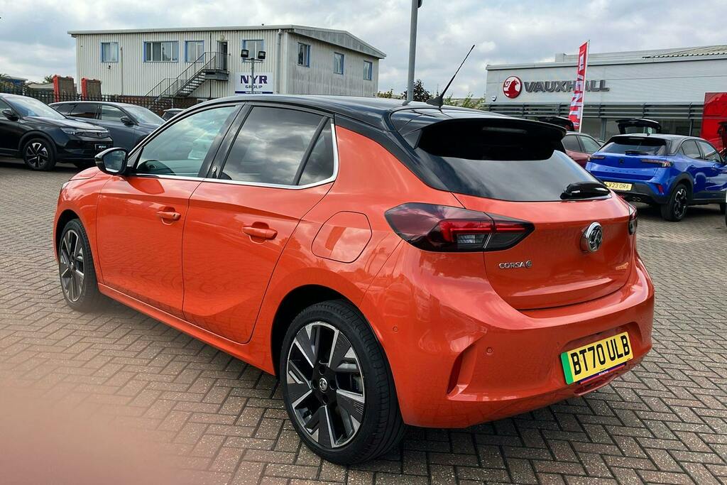 Vauxhall Corsa-e 50Kwh Elite Nav Hatchback BT70ULB Orange #2