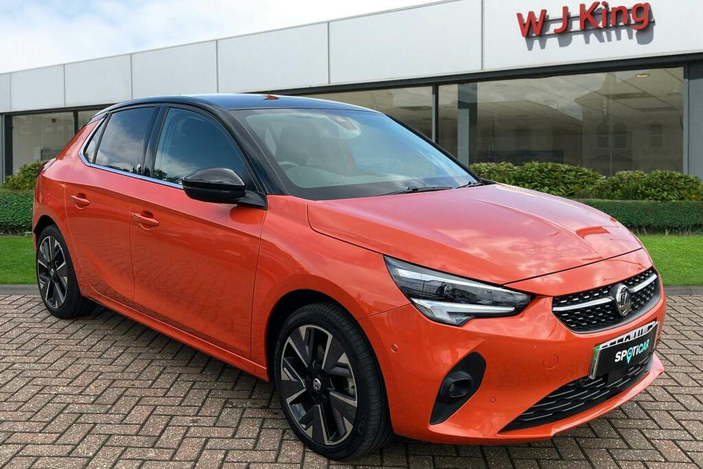 Vauxhall Corsa-e 50Kwh Elite Nav Hatchback BT70ULB Orange