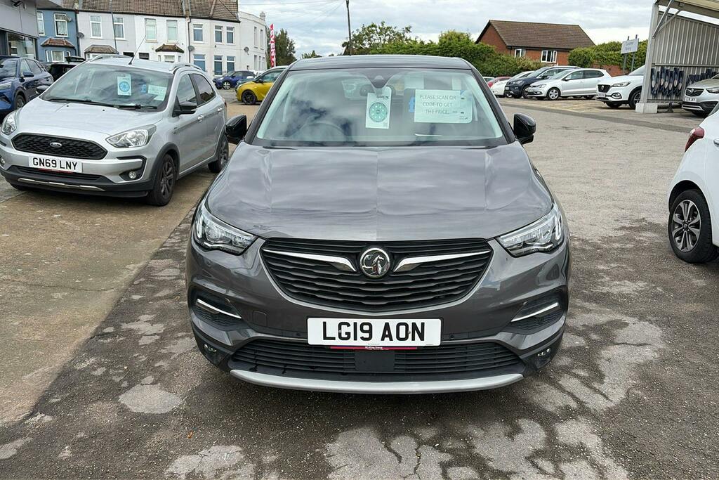 Vauxhall Grandland X 1.2 Turbo Gpf Sport Nav Suv LG19AON Grey #4