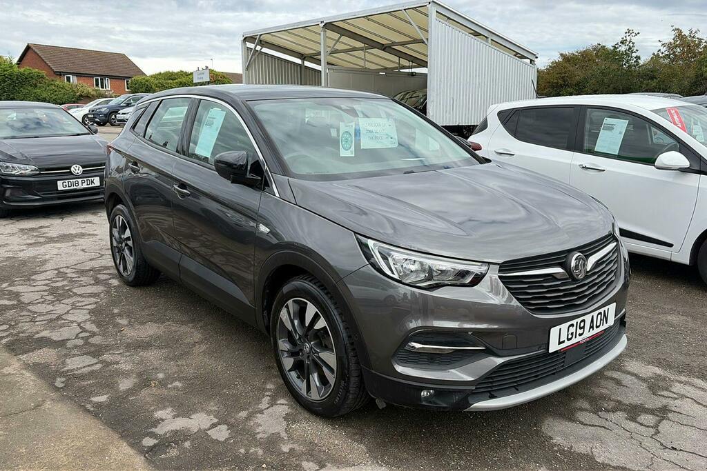 Vauxhall Grandland X 1.2 Turbo Gpf Sport Nav Suv Grey