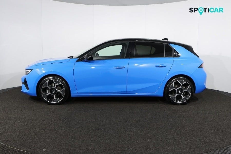 Vauxhall Astra 1.2 Turbo Ultimate Hatchback BD75PUJ Blue #4