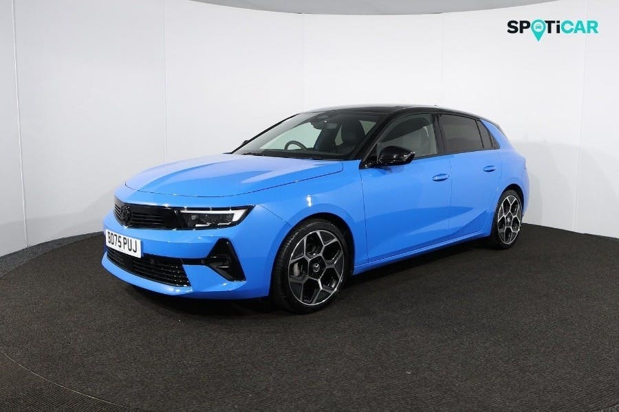 Vauxhall Astra 1.2 Turbo Ultimate Hatchback BD75PUJ Blue #3