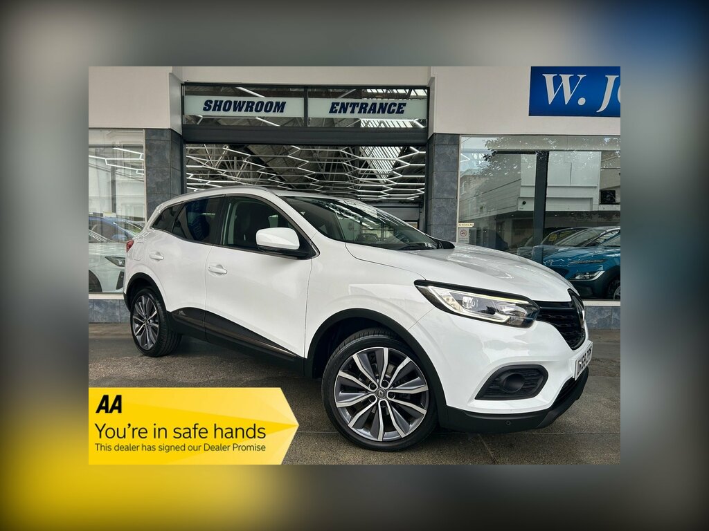Renault Kadjar 1.3 Tce Iconic Suv Euro 6 Ss 140 White