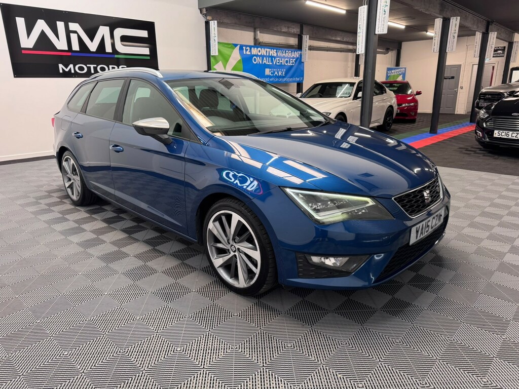 Seat Leon 2.0 Tdi Cr Fr VA15CZN Blue #2