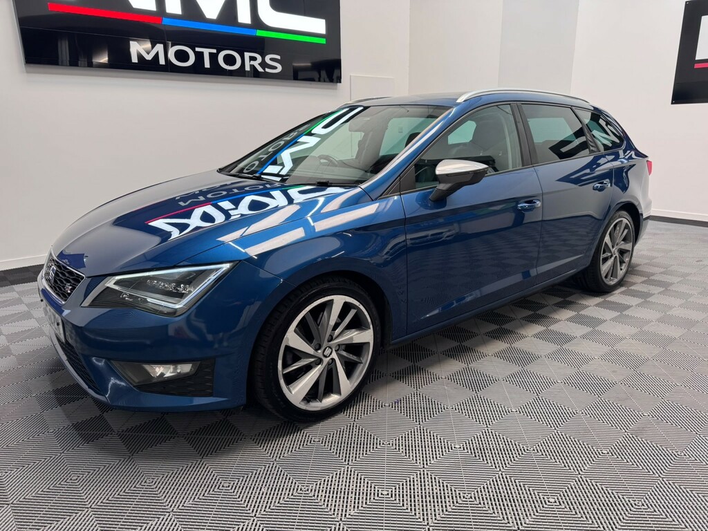 Seat Leon 2.0 Tdi Cr Fr VA15CZN Blue #4