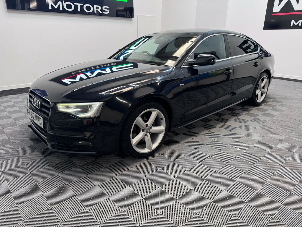 Audi A5 3.0 Tdi V6 S Line FV62KKO Black #4