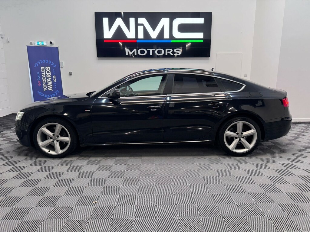 Audi A5 3.0 Tdi V6 S Line FV62KKO Black #5