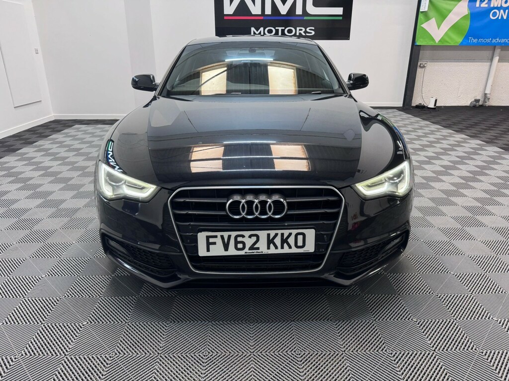 Audi A5 3.0 Tdi V6 S Line FV62KKO Black #3