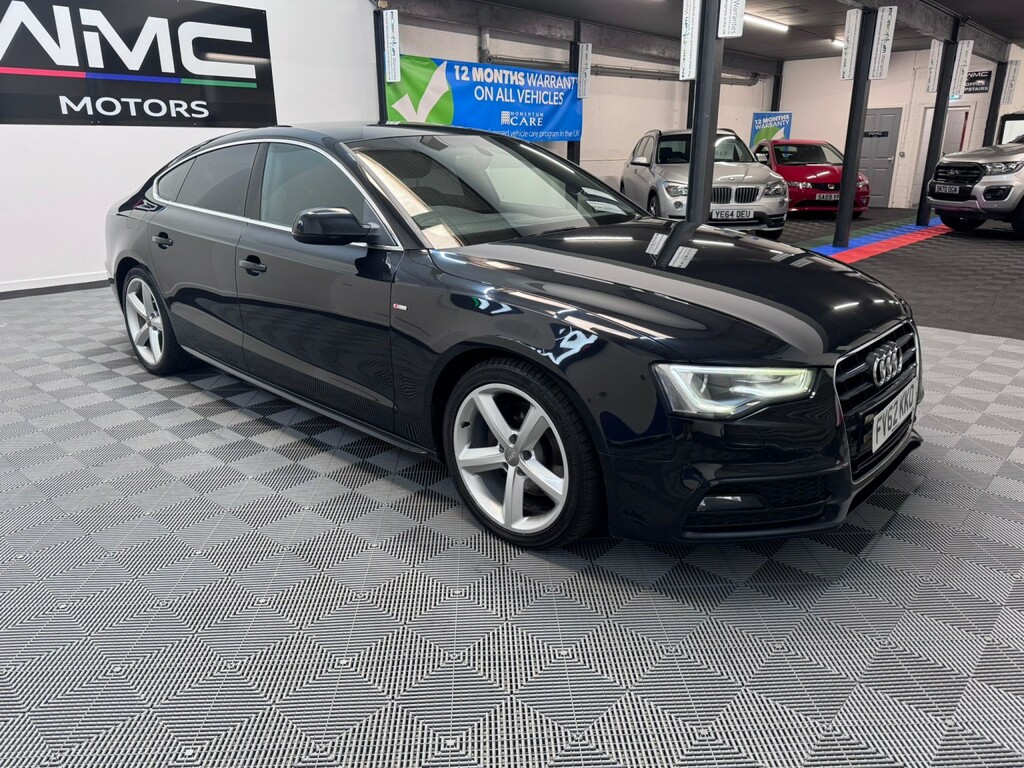 Audi A5 3.0 Tdi V6 S Line FV62KKO Black #2