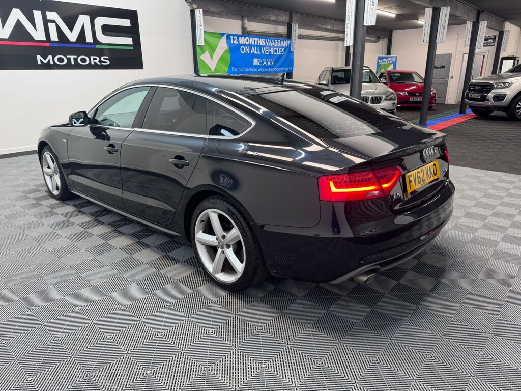 Audi A5 3.0 Tdi V6 S Line FV62KKO Black #6