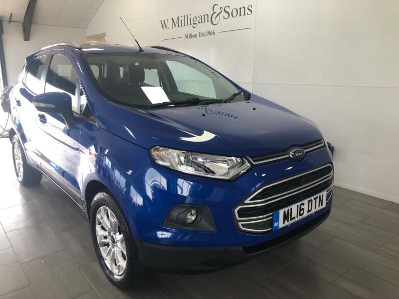 Ford Ecosport 1.0 Ecoboost Zetec Blue