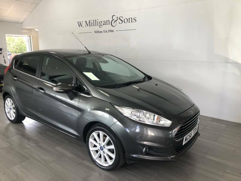 Ford Fiesta 1.5 Tdci Titanium - 2017 66 MC66TOH Grey #2
