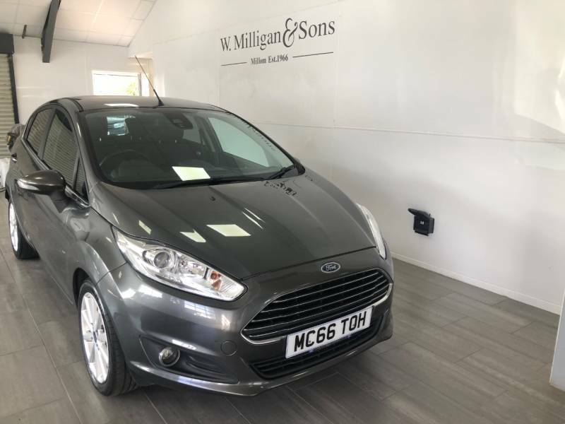 Ford Fiesta 1.5 Tdci Titanium Grey