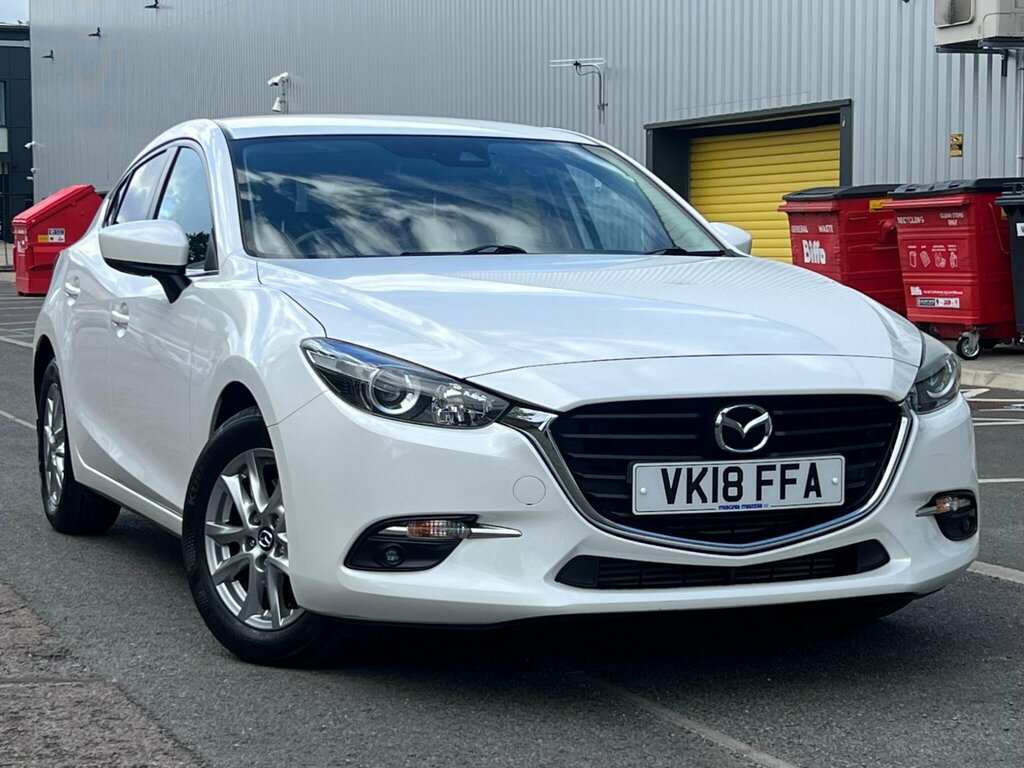 Mazda 3 2.2 Skyactiv-d Se-l Nav Euro 6 Ss VK18FFA White #2