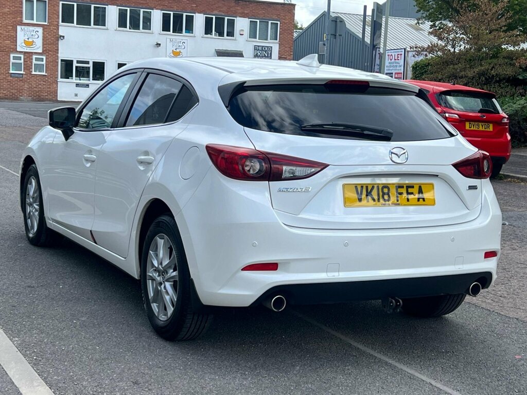 Mazda 3 2.2 Skyactiv-d Se-l Nav Euro 6 Ss VK18FFA White #6