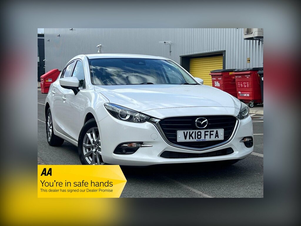 Mazda 3 2.2 Skyactiv-d Se-l Nav Euro 6 Ss White