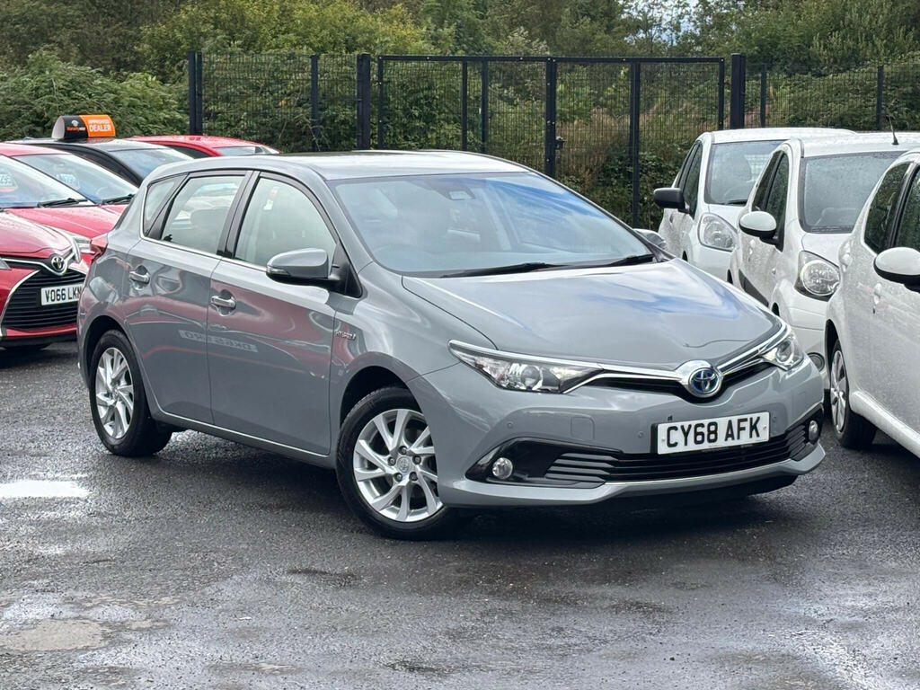 Toyota Auris 1.8 Vvt-h Icon Tech Cvt Euro 6 Ss Grey